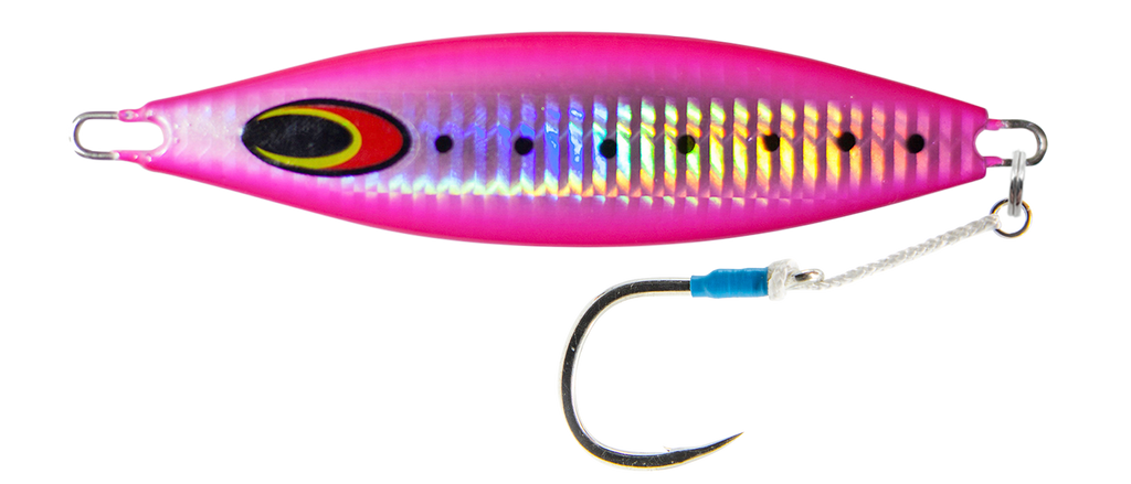Nomad Design The Buffalo Jig 180g - 6-1/4oz Chartreuse White Glow