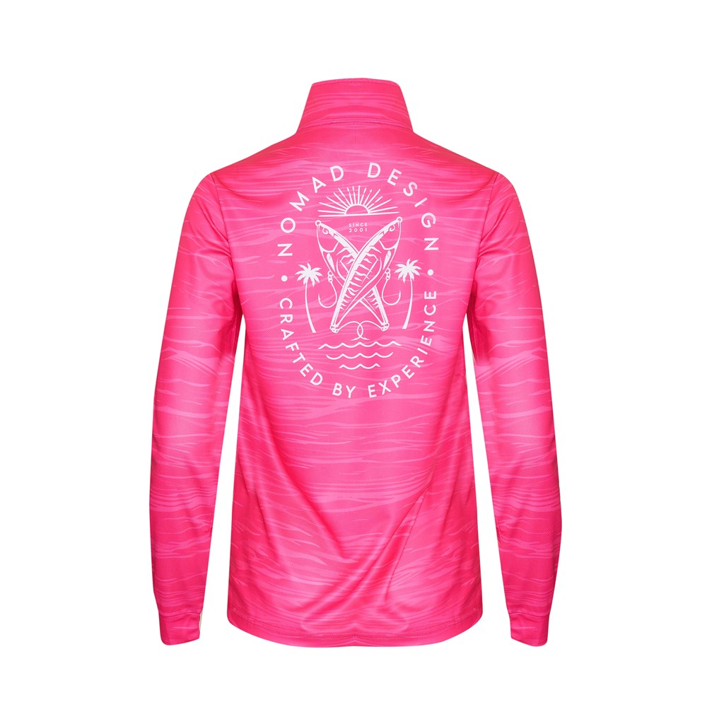 Nomad Design Womens Collared Fishing Jersey - Rise of the Madmacs Medium
