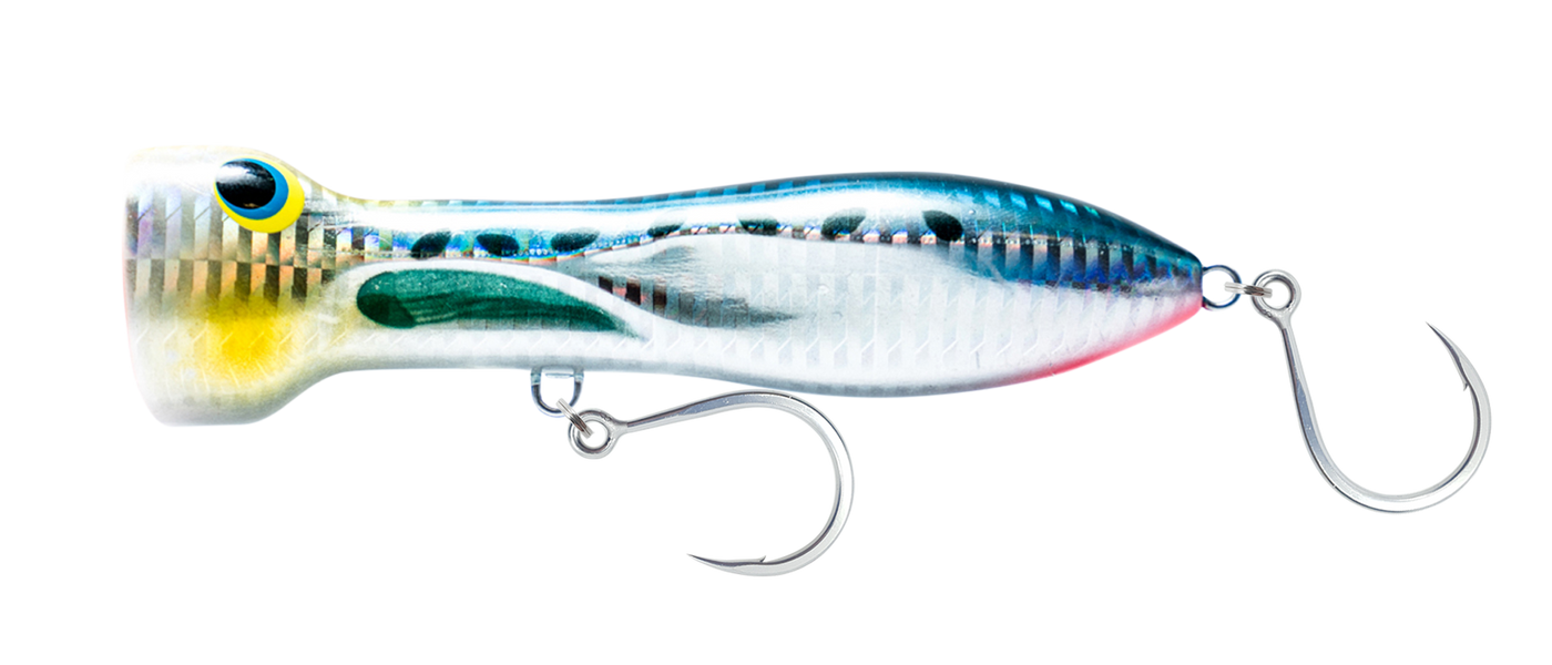 Nomad Design Chug Norris Popper - Holo Ghost Shad 120mm