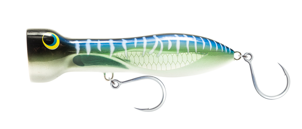 Nomad Design Chug Norris 120 Popper 4-3/4" Holo Ghost Shad