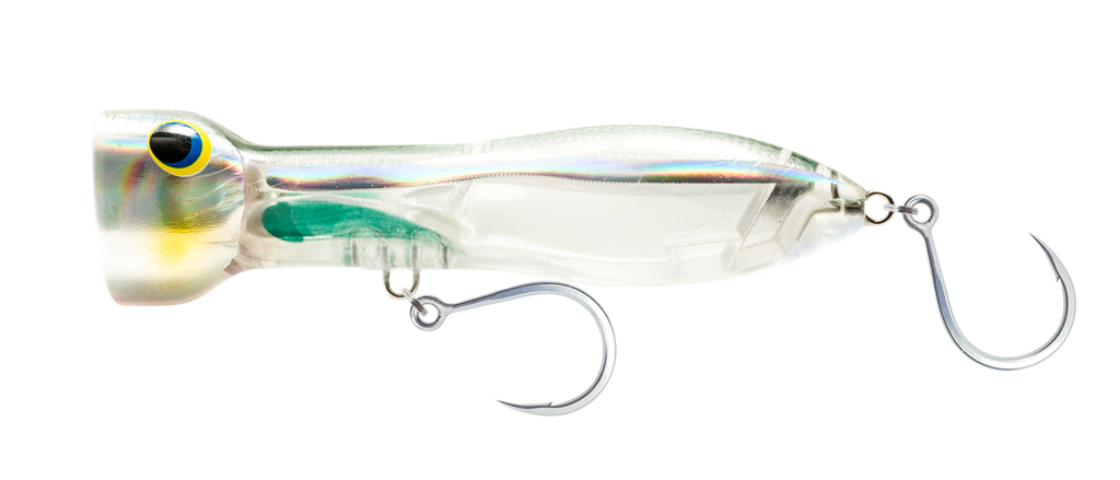 Nomad Design Chug Norris 150 Popper 6" Black Pink Mackerel