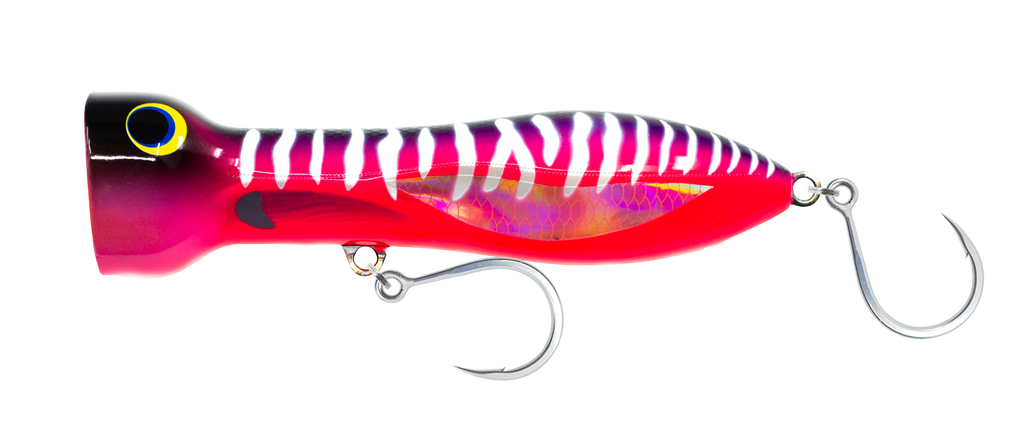 Nomad Design Chug Norris 150 Popper 6" Silver Green Mackerel