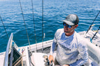 Nomad Design Tech Fishing Shirt - Camo Splice Grey
