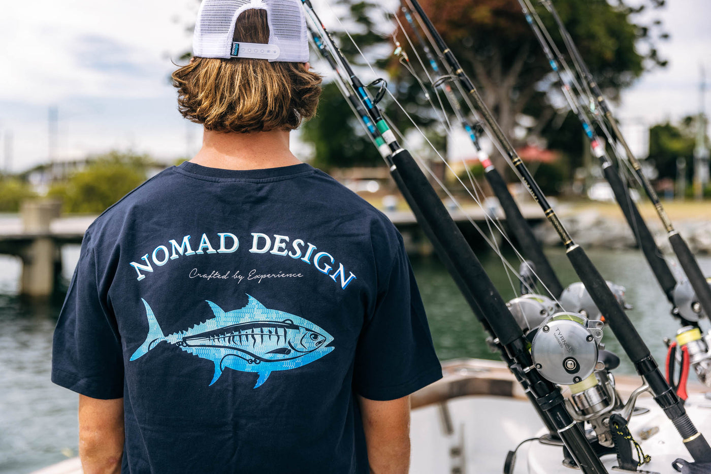 T-Shirt - Tuna Hunter Navy