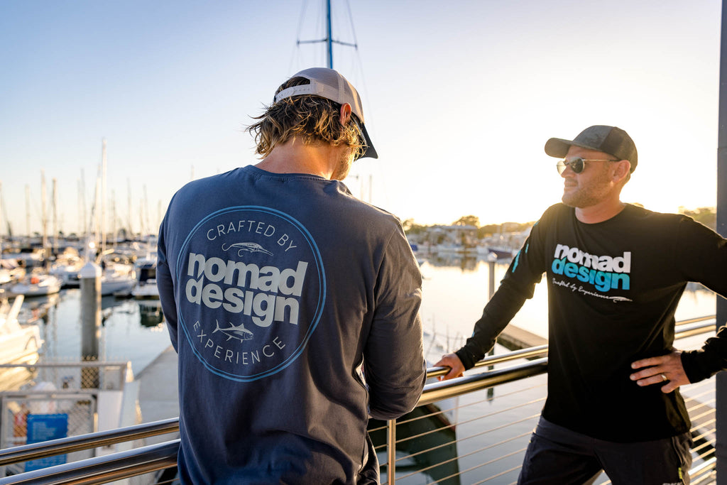 Nomad Design T-Shirt Long Sleeve - Classic Tuna Gunmetal XX Large