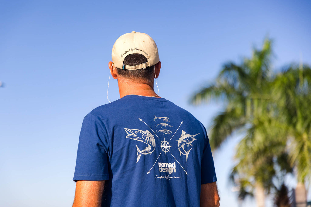 Nomad Design T-Shirt - Wayfarer Marine Blue