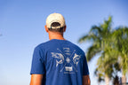 Nomad Design T-Shirt - Wayfarer Marine Blue