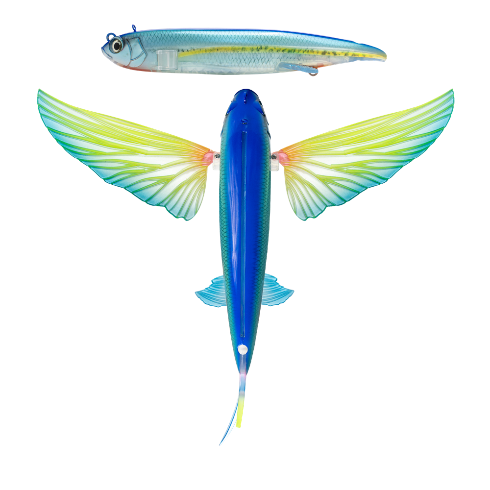 Nomad Design Slipstream Flying Fish - 140 - Ahi Ghost
