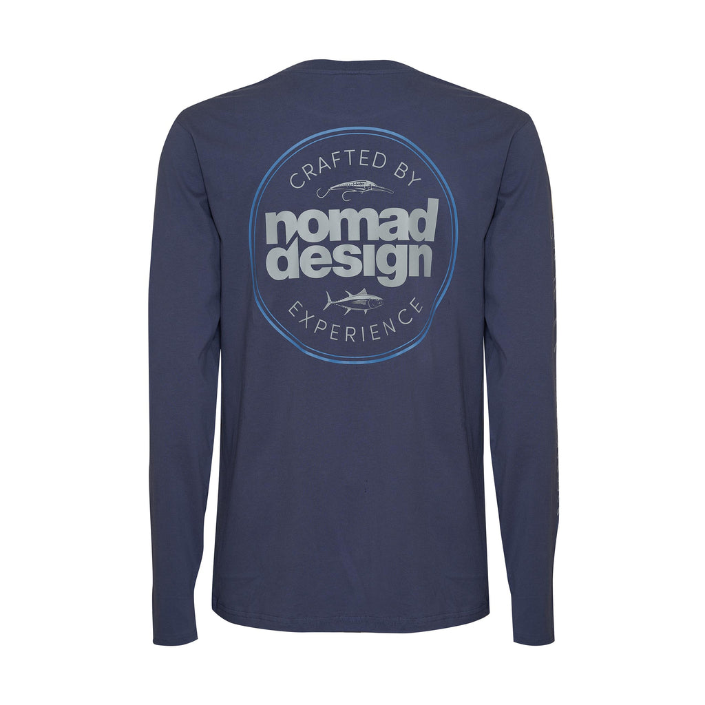 Nomad Design T-Shirt Long Sleeve - Classic Tuna Gunmetal Small