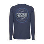 Nomad Design T-Shirt Long Sleeve - Classic Tuna Gunmetal Small