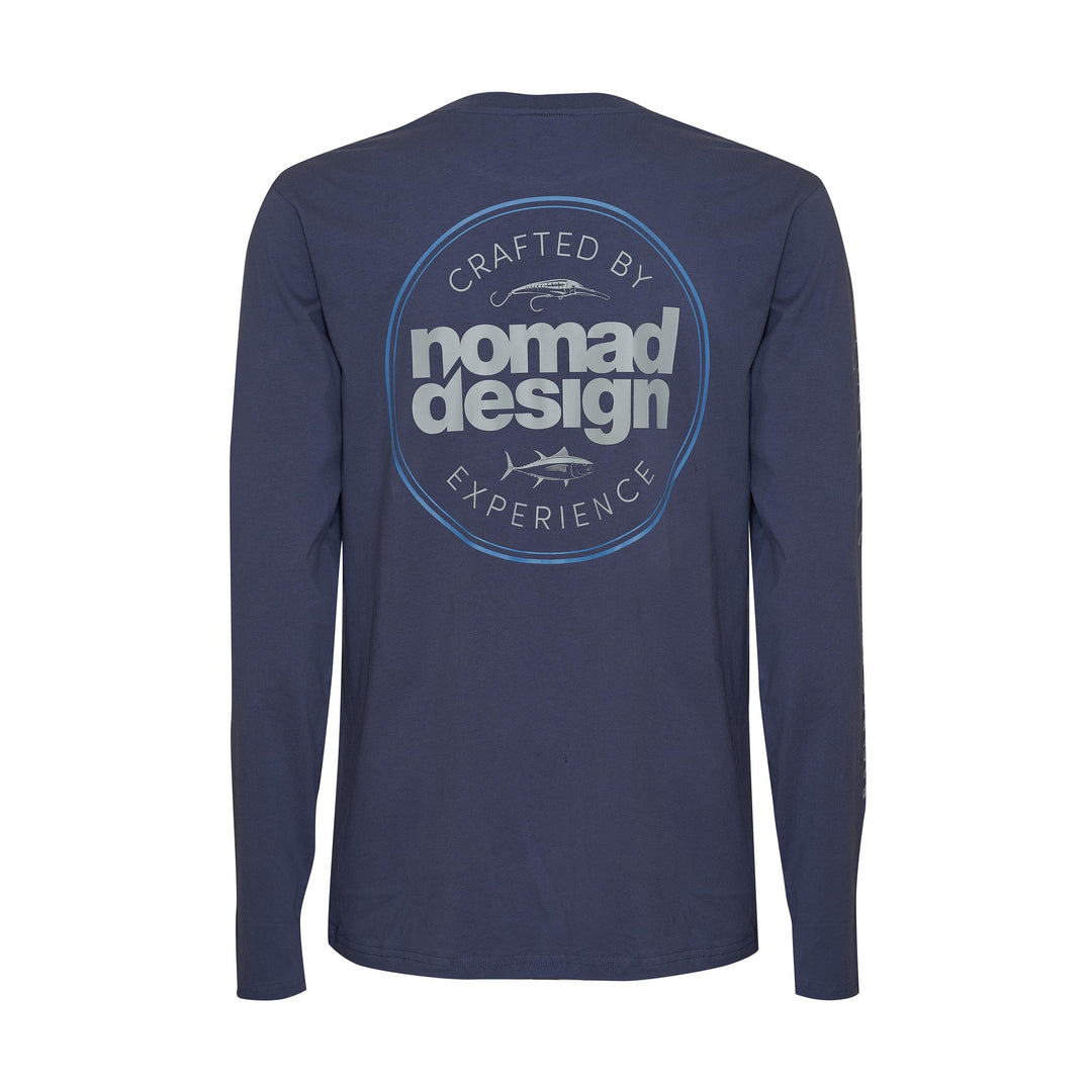 T-Shirt Long Sleeve - Classic Tuna Gunmetal – Nomad Tackle