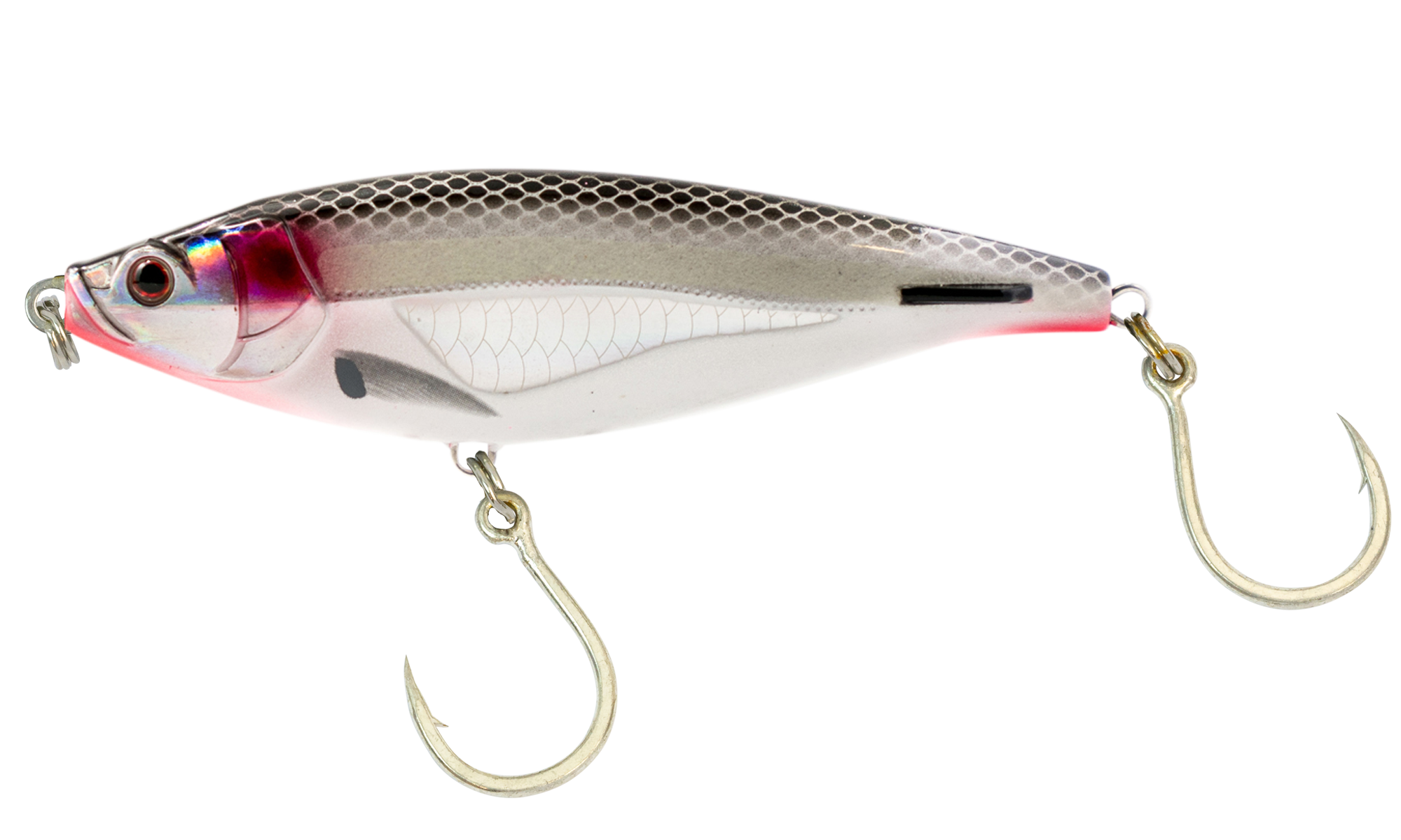 Nomad Design Madscad 90 AT Slow Sinking 3-1/2" Aqua Ghost