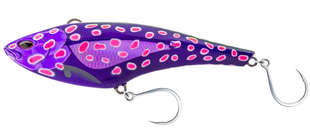 Nomad Design Madmacs Sinking High Speed Lure - Nuclear Coral Trout 160, 6