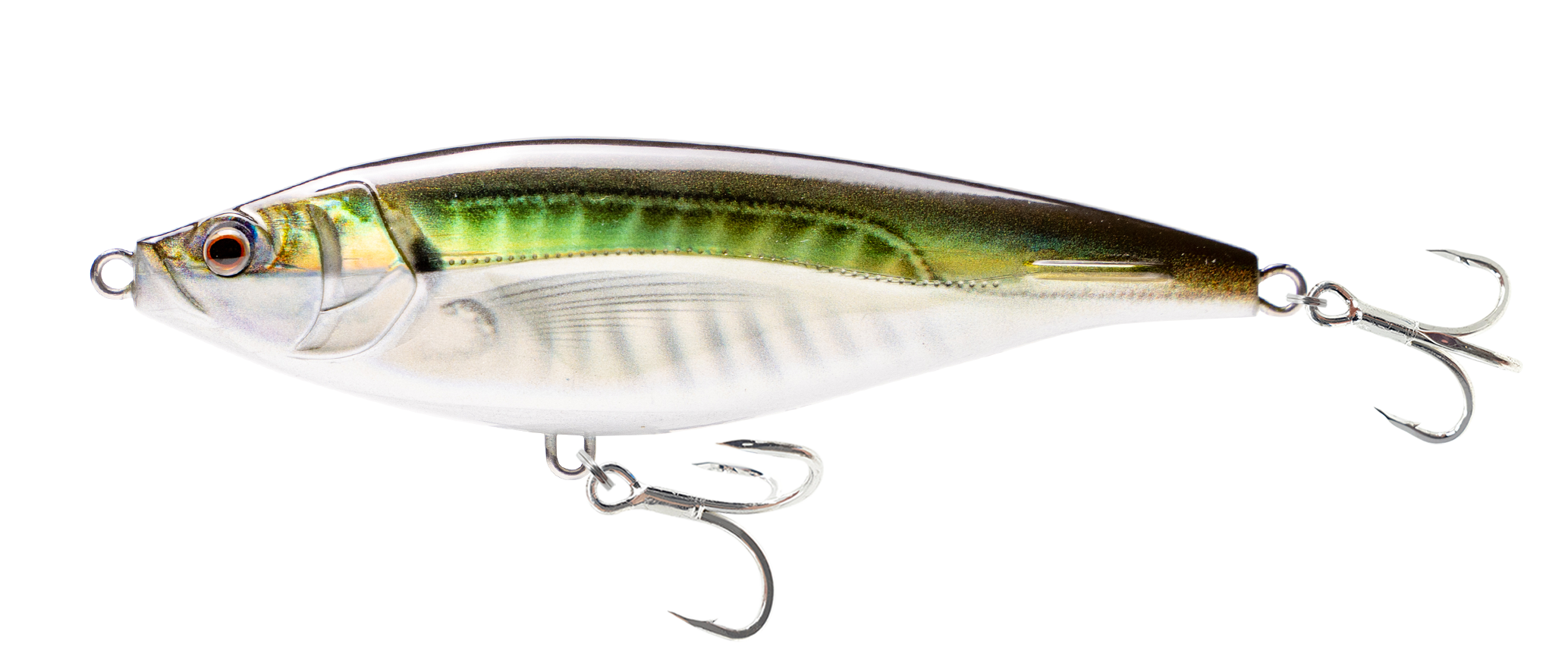 Nomad Design Madscad 95 Sinking 3-3/4" Silver Green Mackerel