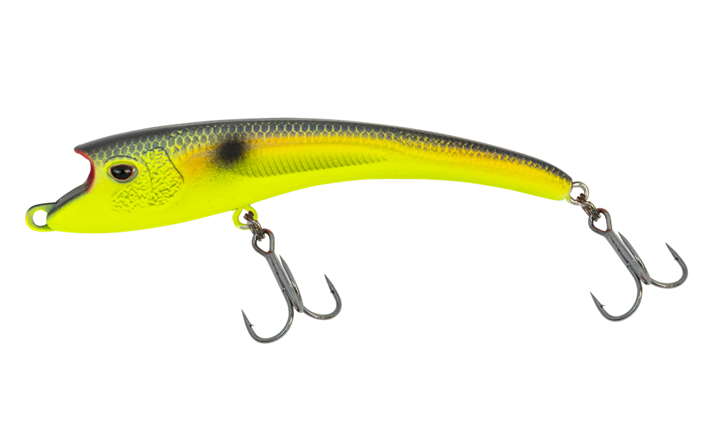 Nomad Design Maverick 90 Suspending Jerkbait 3-1/2" Blue Back Chrome