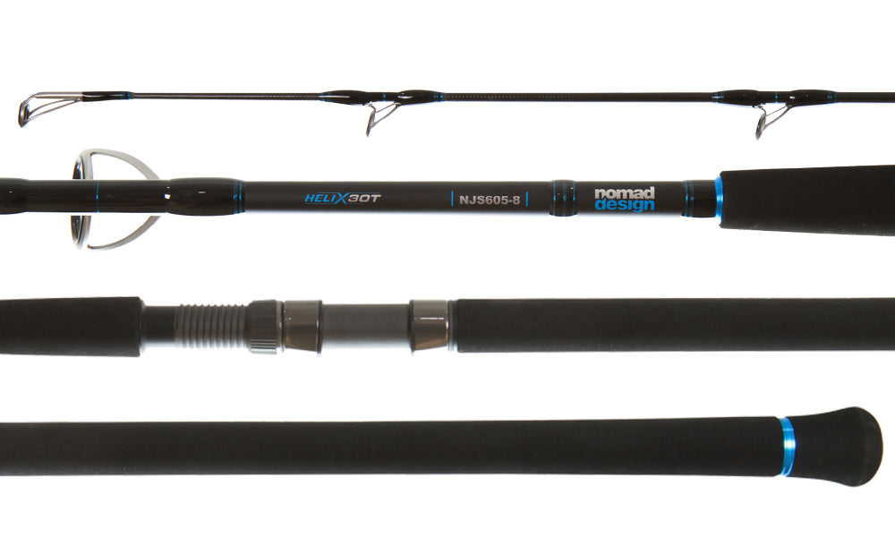 Nomad Design Heavy Jigging Rods NJS605-8 SPIN 6'0" 1pc 50lb-100lb