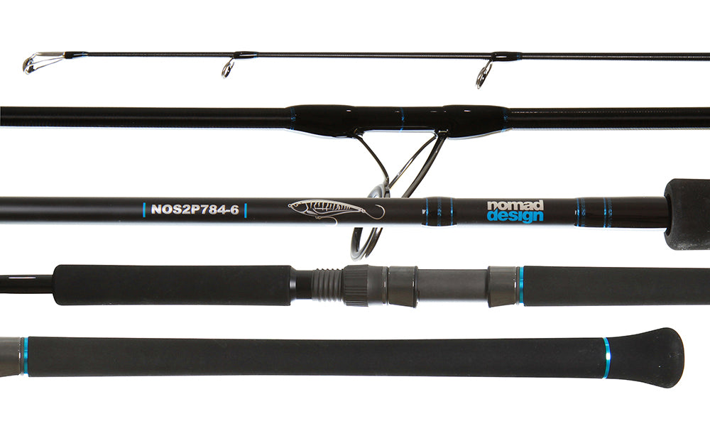 Nomad Design Offshore Spin Rods NOS2P742-4 SPIN 7'4" 2pc 30lb-50lb