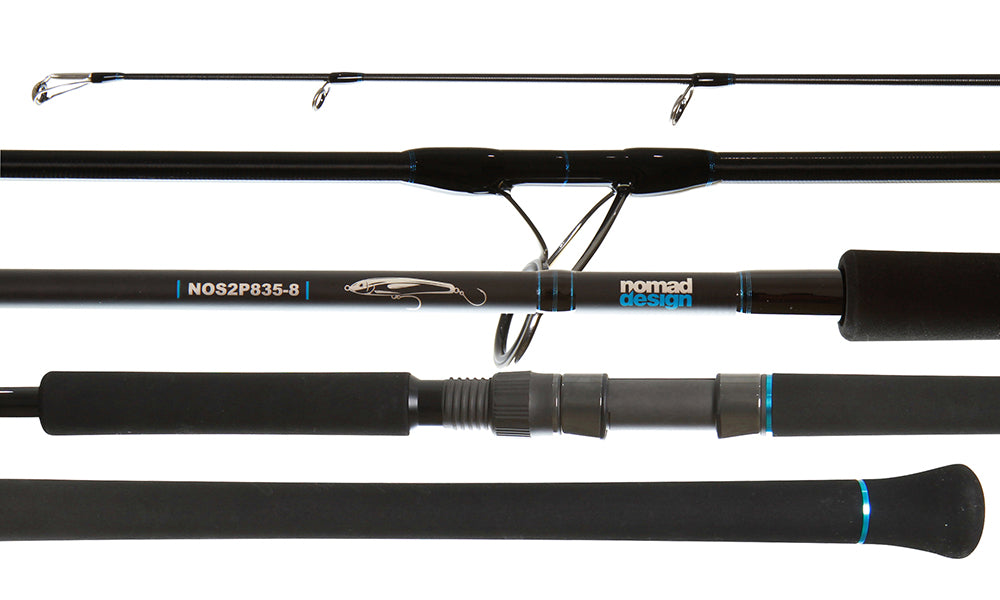Nomad Design Offshore Spin Rods NOS2P741.5-3 SPIN 7'4" 2pc 20lb-40lb