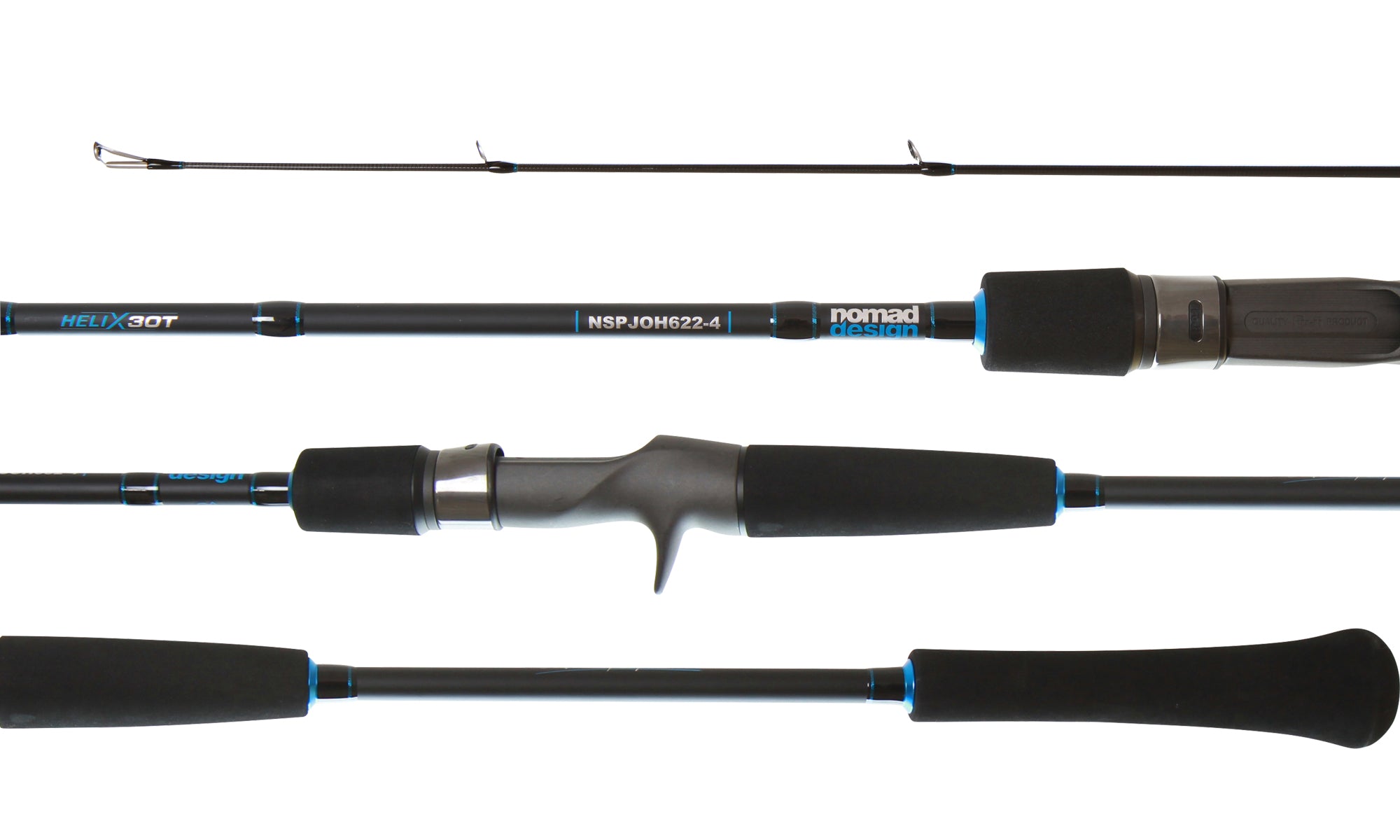 Nomad Design Slow Pitch Jigging Rods NSPJOH682-4 - OVERHEAD - 6'8" - 1pc - 20lb-50lb