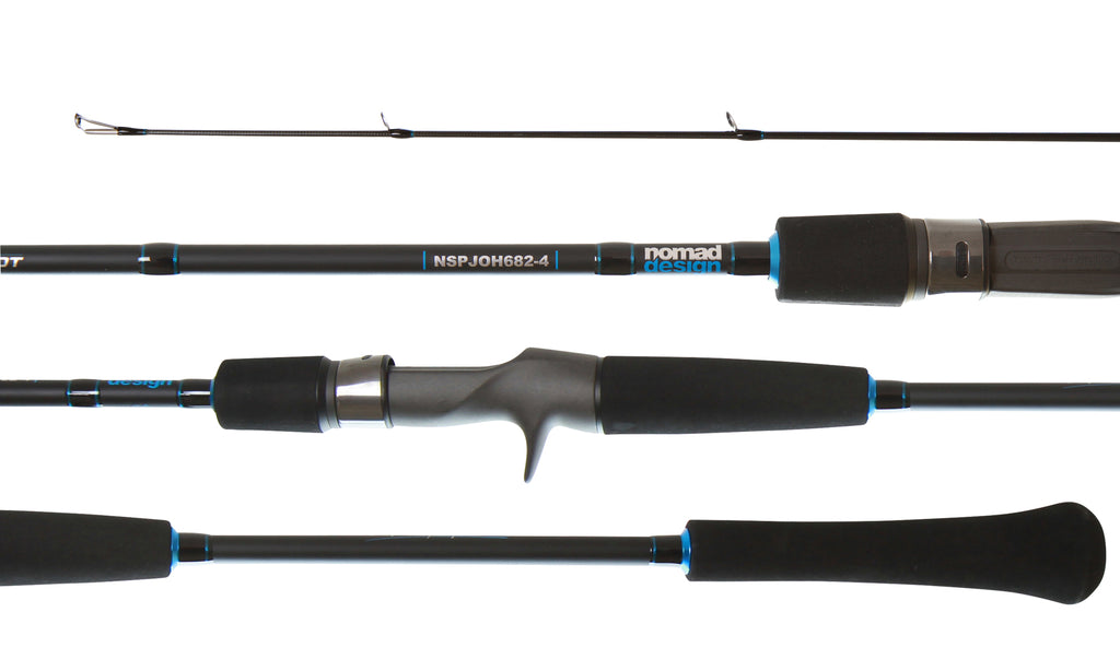 Nomad Design Slow Pitch Jigging Rods NSPJS632-4 - SPIN - 6'3" - 1pc - 20lb-50lb
