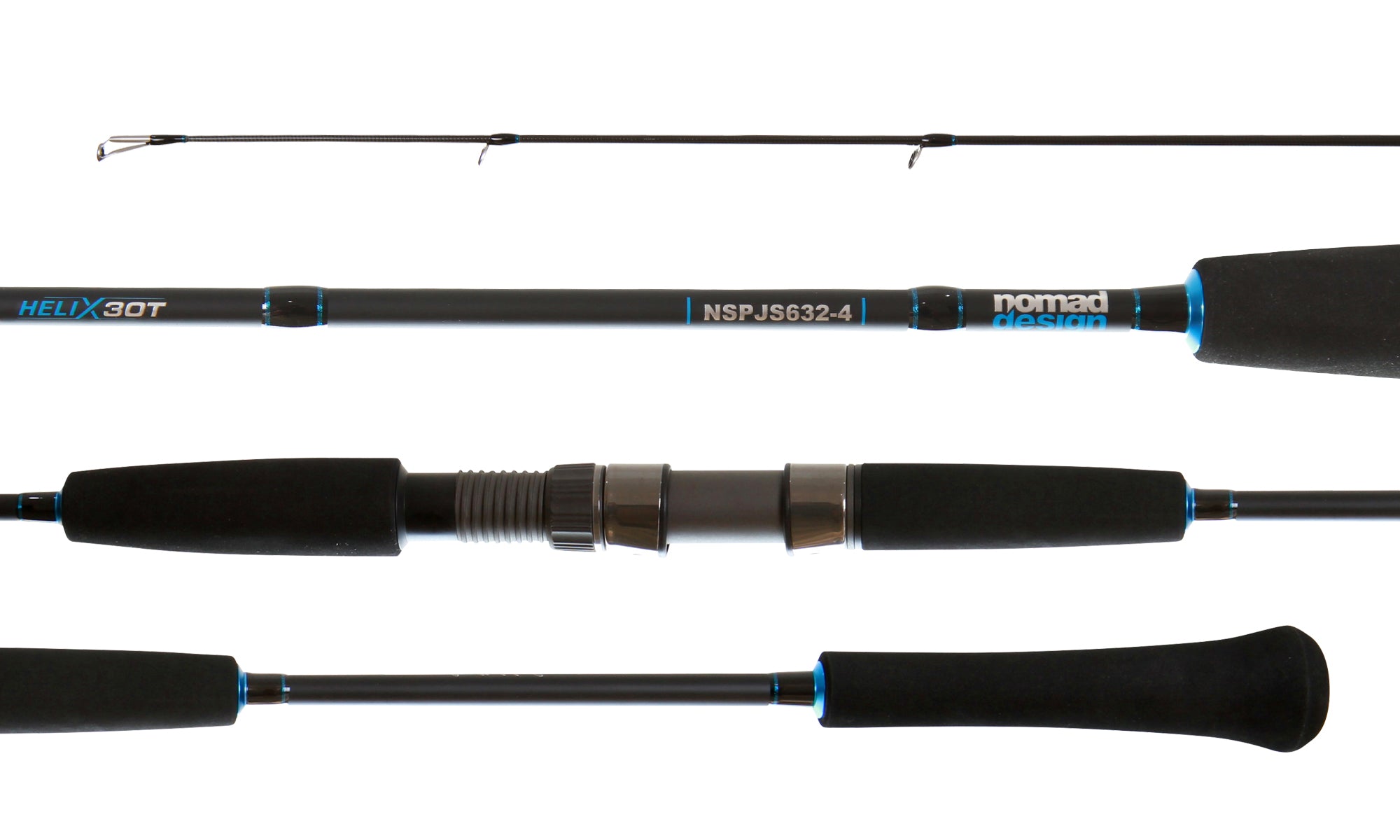 Nomad Design Slow Pitch Jigging Rods NSPJOH622-4 - OVERHEAD - 6'2" - 1pc - 20lb-50lb