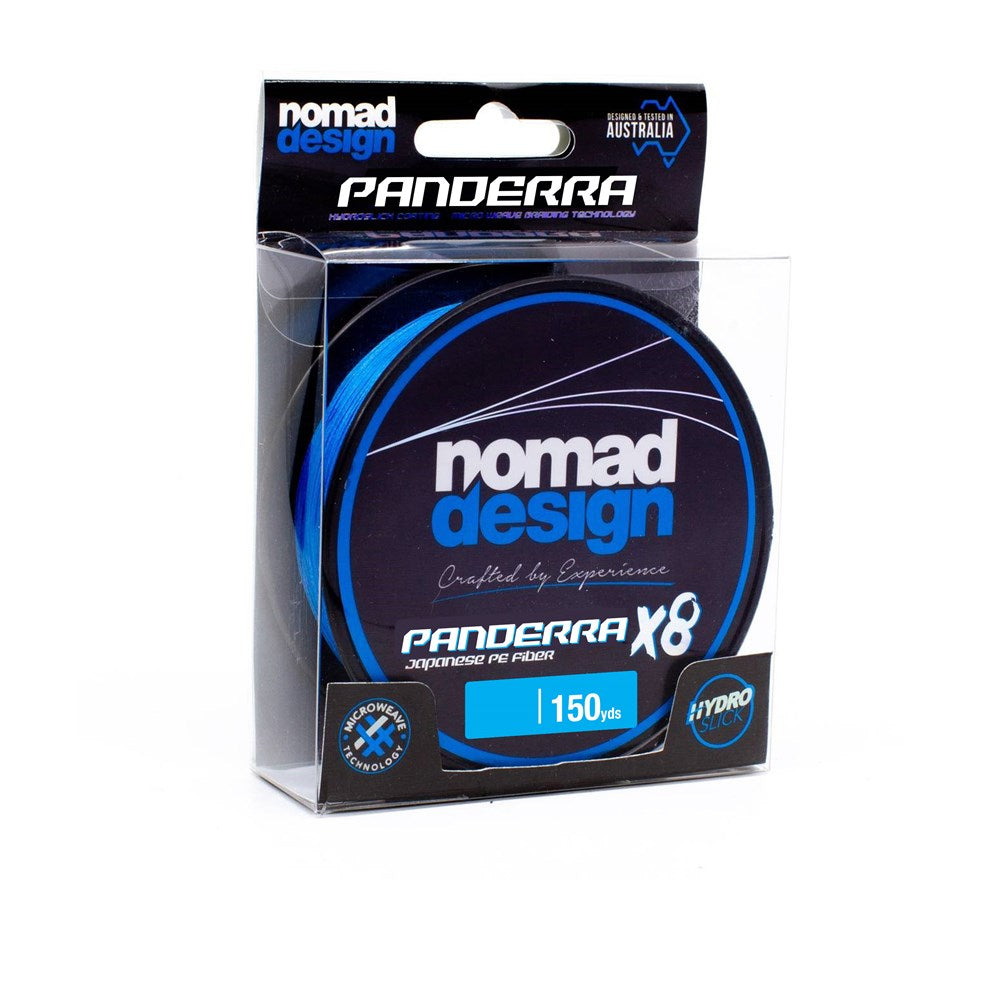 Panderra Cyan Blue X8 Braid 150yds