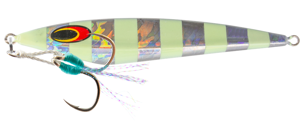 Nomad Design The Ridgeback 40g - 1-1/2oz Silver Glow Stripe