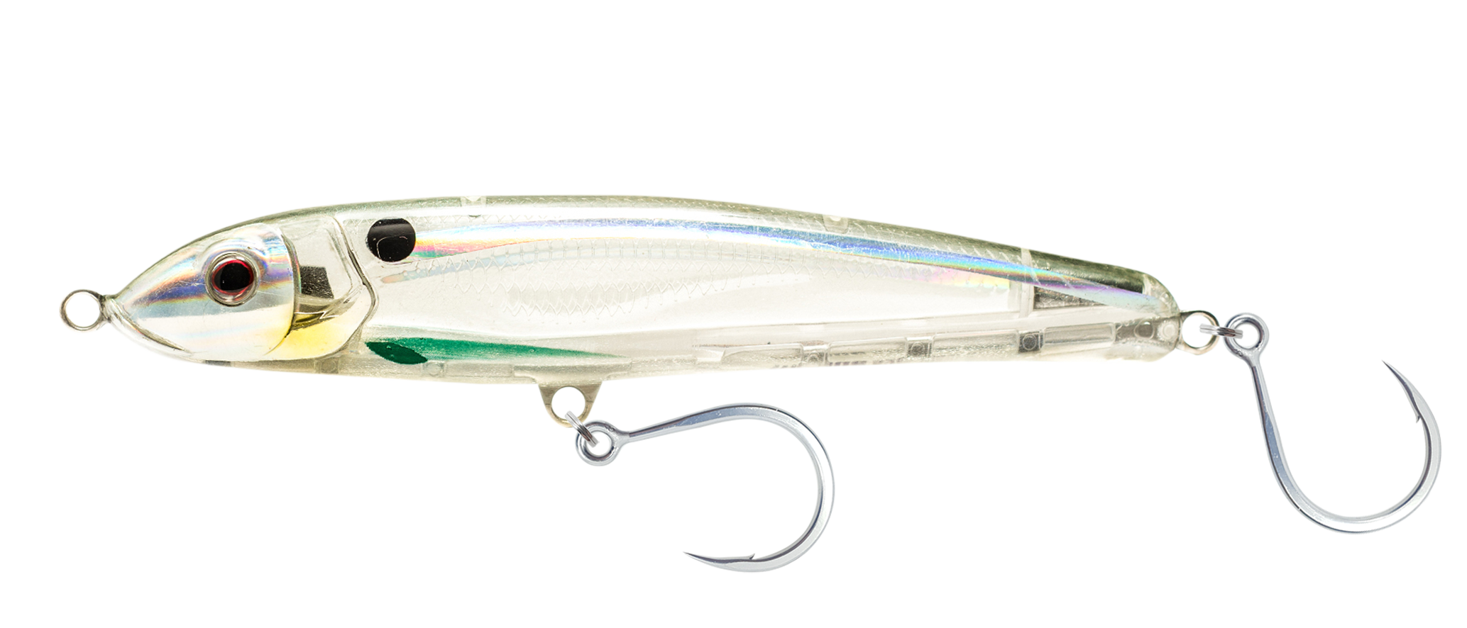 Nomad Design Riptide 105 Fast Sinking 4" Holo Ghost Shad