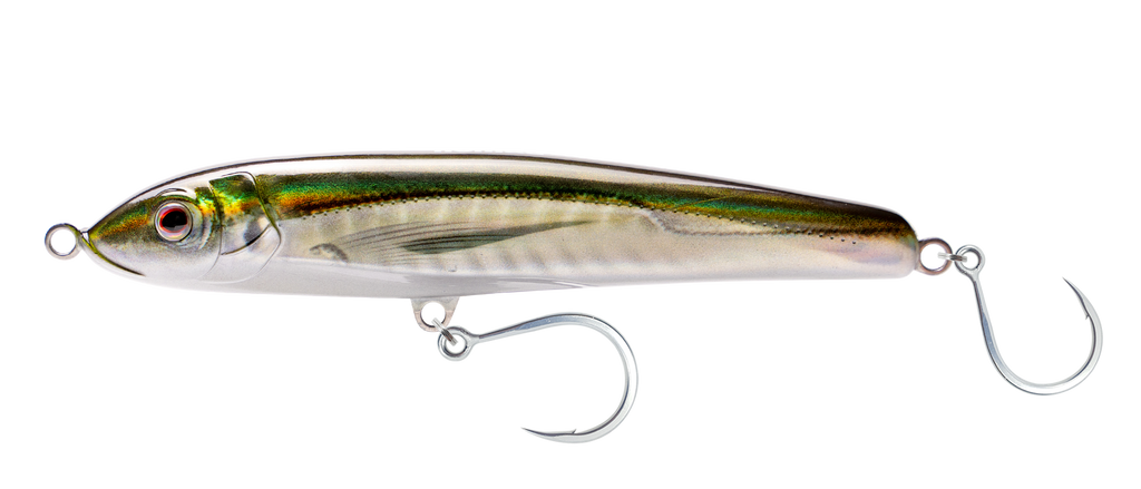 Nomad Design Riptide 155 Fast Sinking 6" Silver Green Mackerel