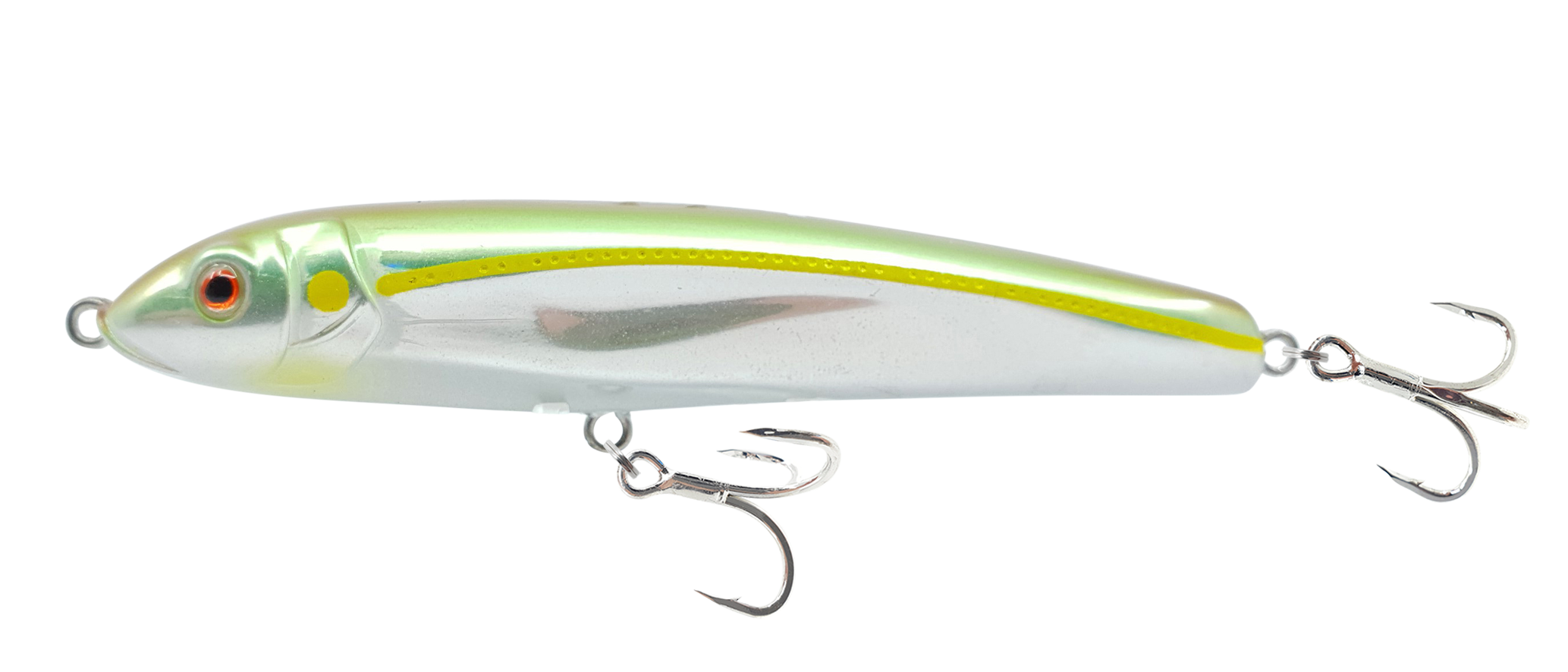 Nomad Design Riptide 95 Fatso Floating 3-3/4" Chartreuse Strip Ayu