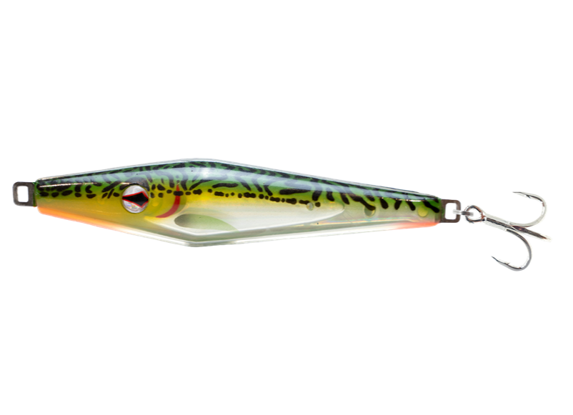Nomad Design Slidekick Surface Iron 120g - 4-1/4oz Silver Green Mackerel