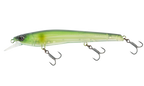 Nomad Design Shikari 115 Suspending Jerkbait - 4-1/2" Black Back Chrome
