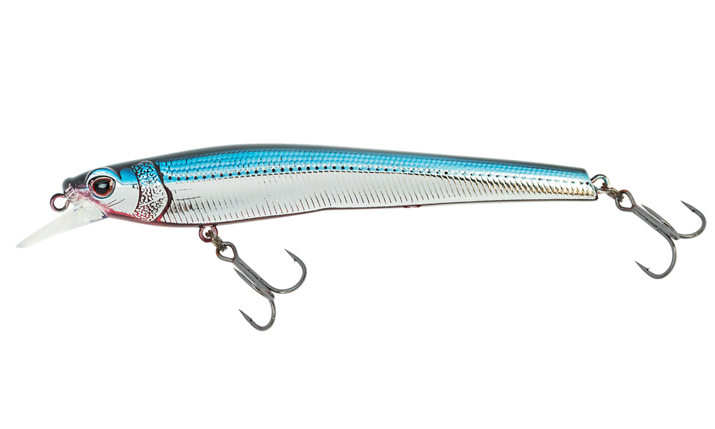 Nomad Design Shikari 95 Suspending Jerkbait 3-3/4" Chartreuse Threadfin Shad