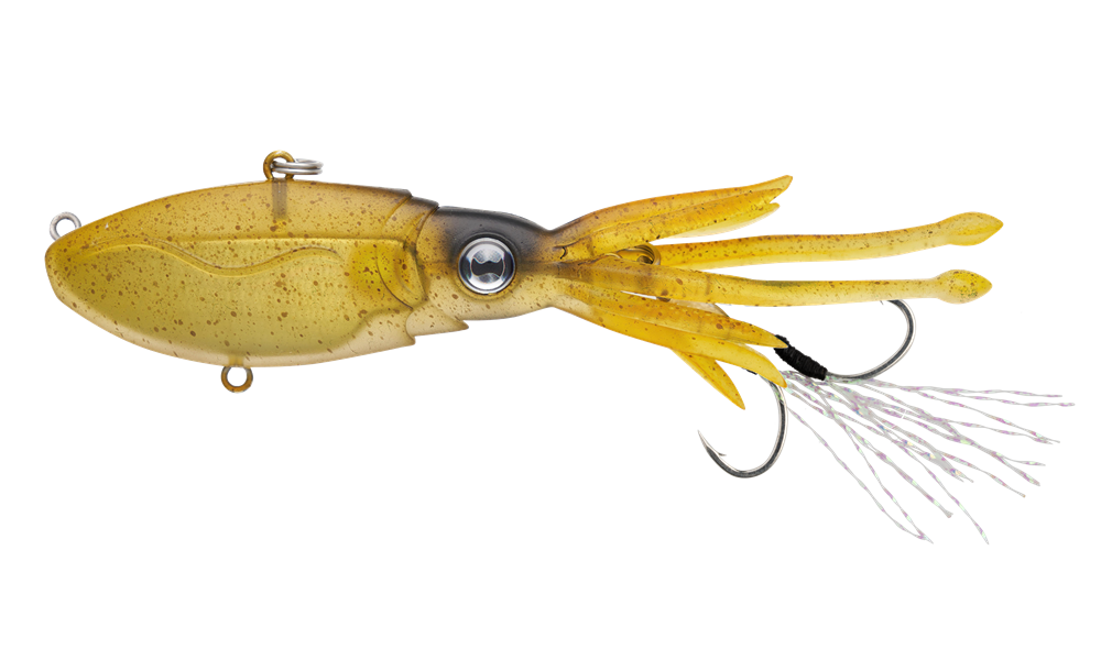 Nomad Design Squidtrex™ 75 Vibe 3" - 1/2oz Holo Ghost Shad