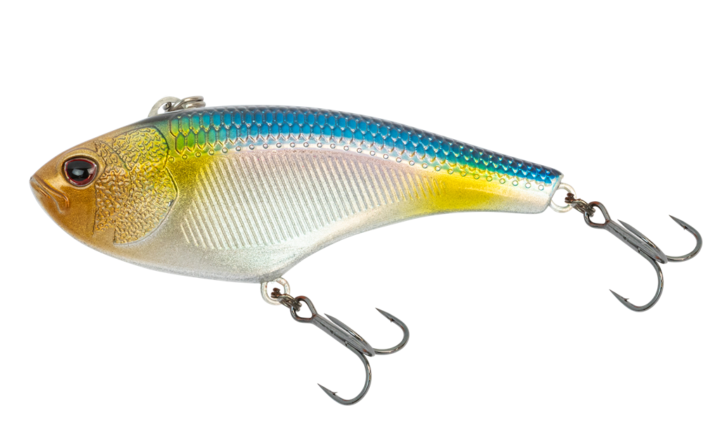 Nomad Design Swimtrex FlutterFall 72 Crankbait 2-3/4" Chartreuse Blue Back