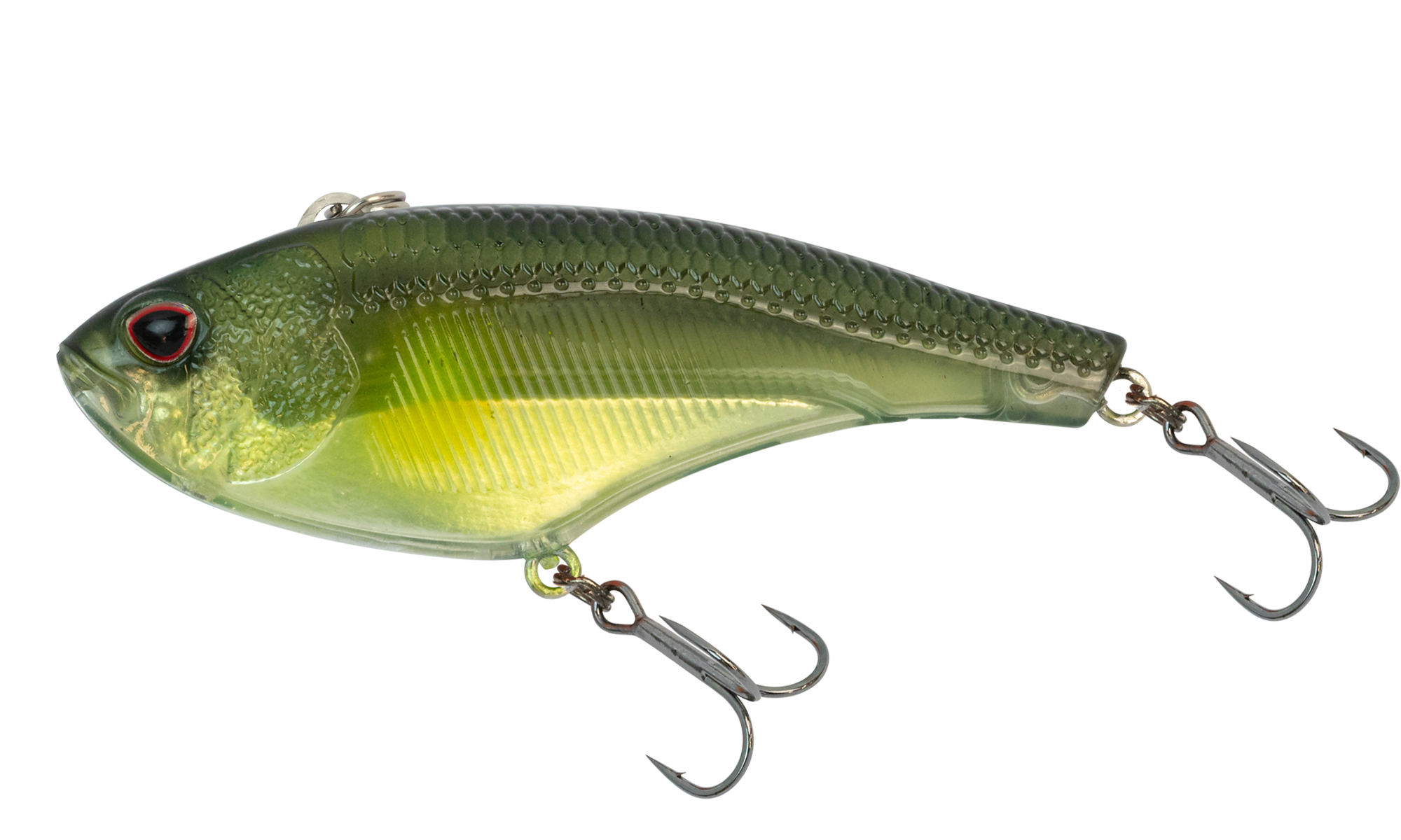 Nomad Design Swimtrex FlutterFall 80 Crankbait 3" Blue Back Chrome
