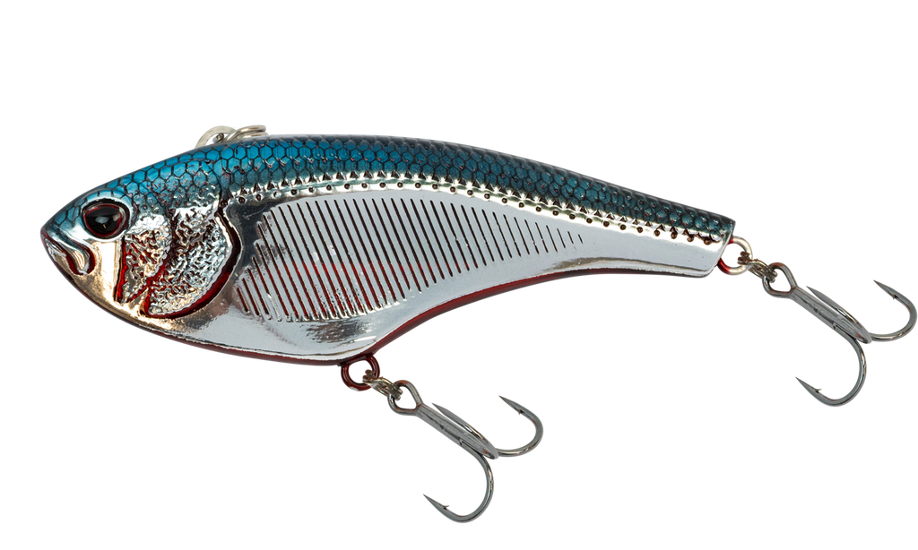 Nomad Design Swimtrex FlutterFall 80 Crankbait 3" Chartreuse Black Back