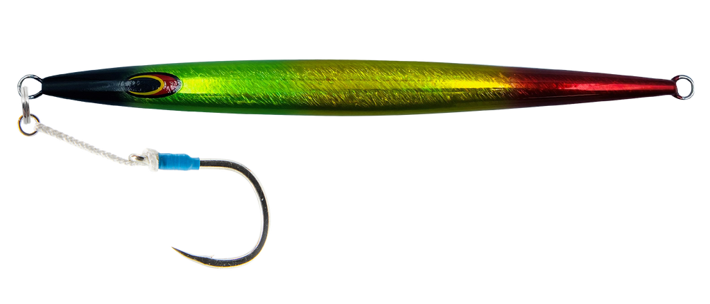 Nomad Design The Streaker Jig 420g - 15oz Silver Glow Stripe