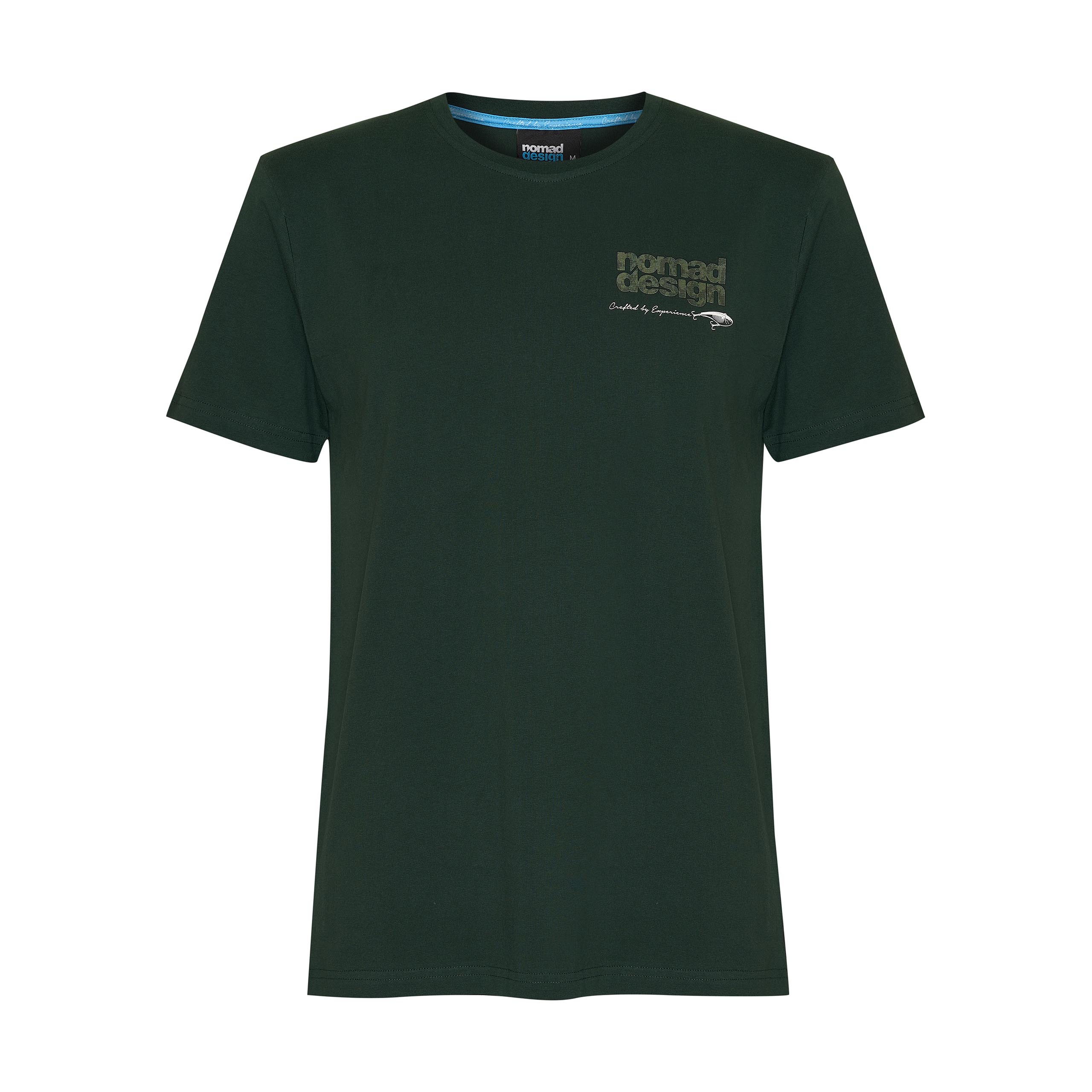 Nomad Tackle T-Shirt - Camo Logo Forest