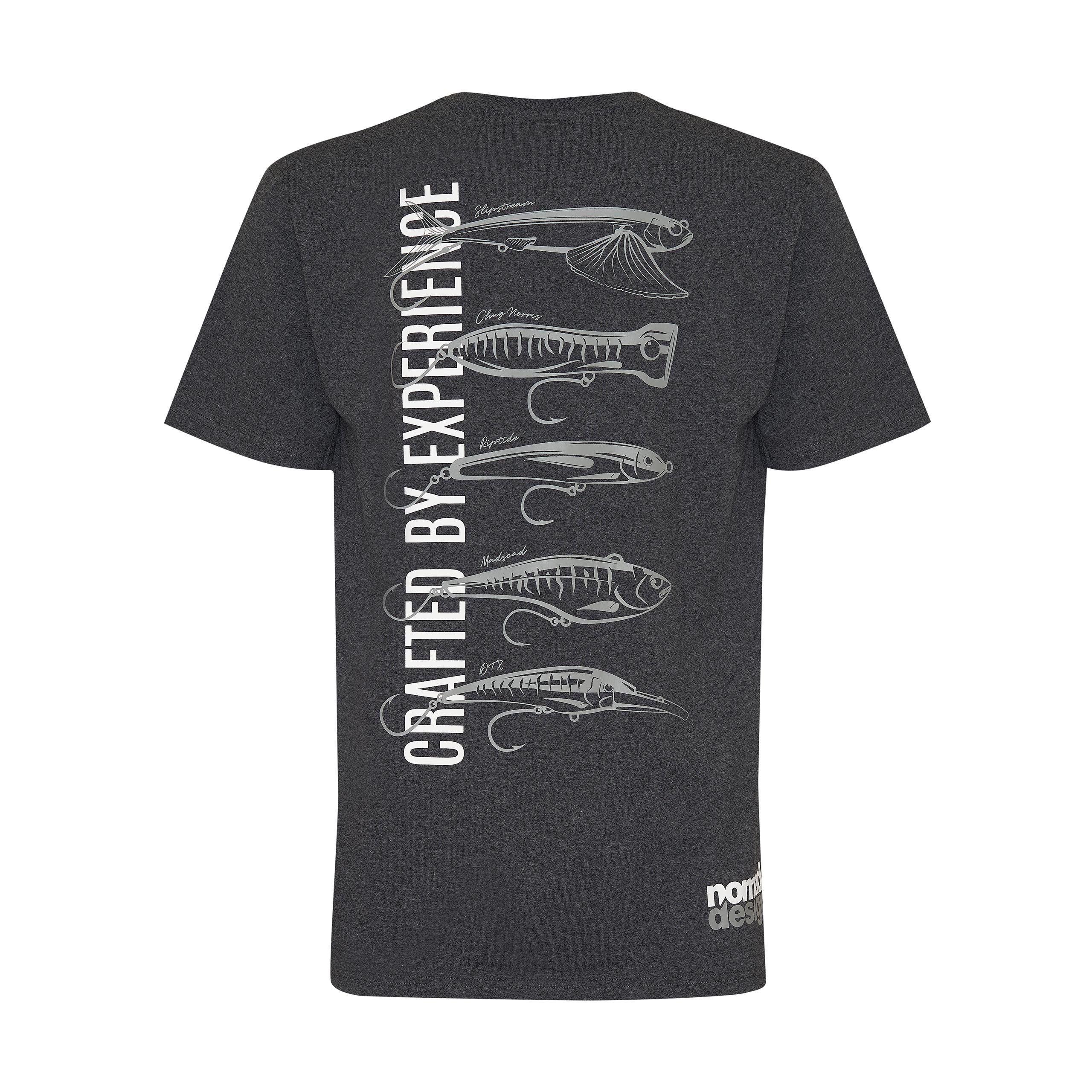 Nomad Design T-Shirt - Usual Suspects Charcoal Heather Small