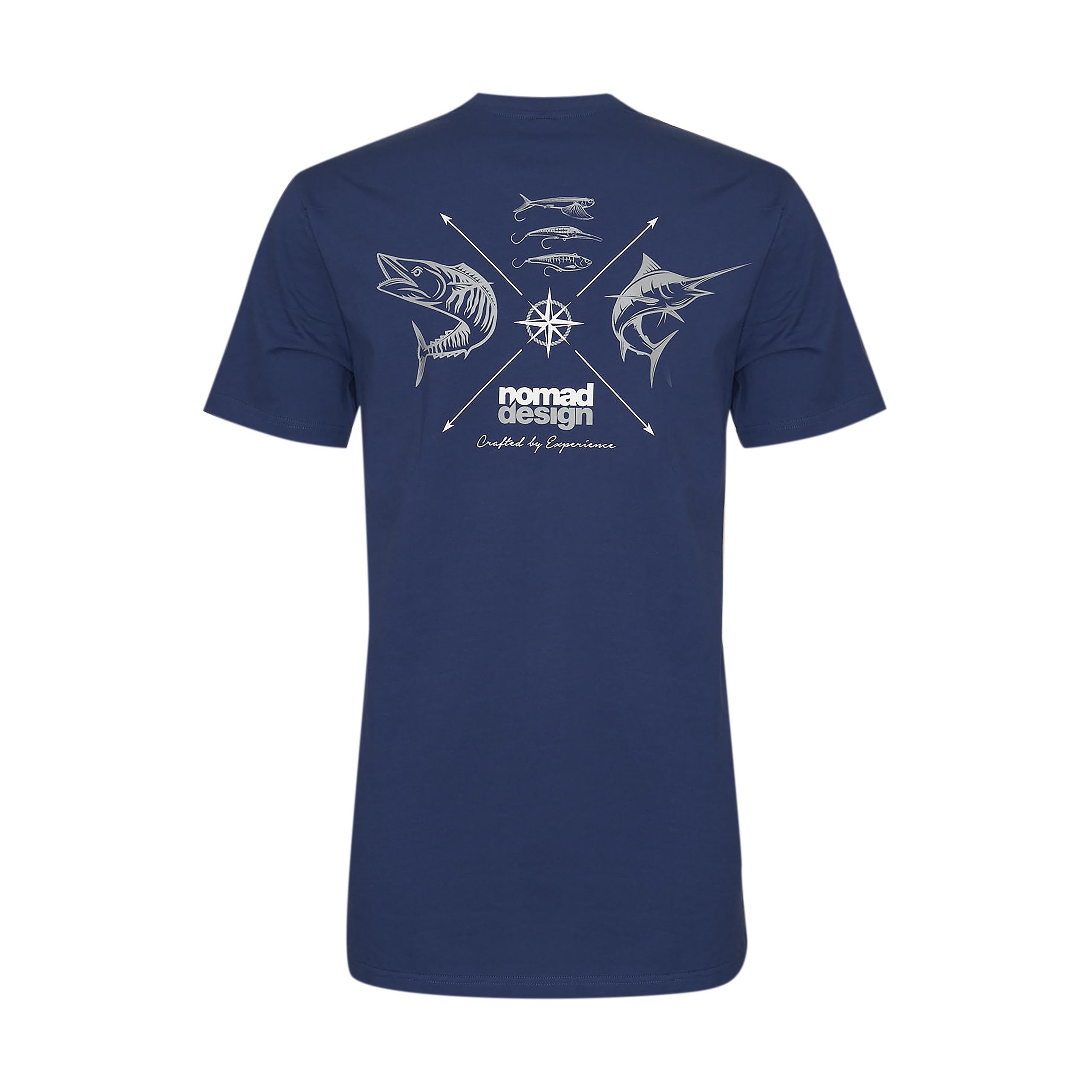 Nomad Design T-Shirt - Wayfarer Marine Blue Small
