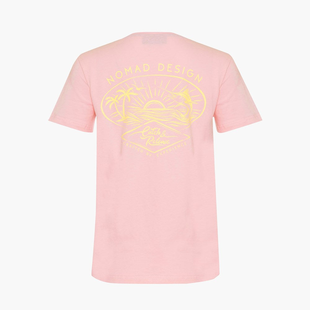 Nomad Design Womens T-Shirt - Catch & Release Small