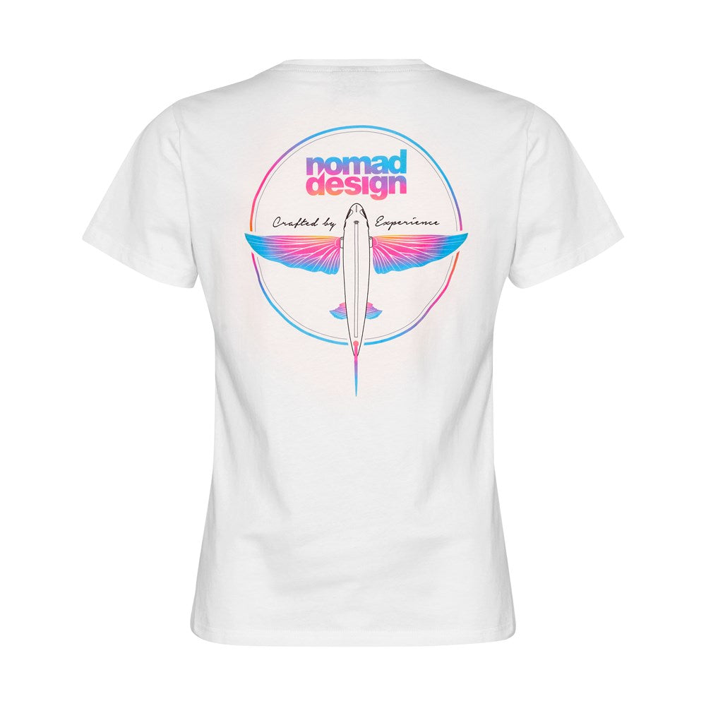 Womens T-Shirt - Flyer White