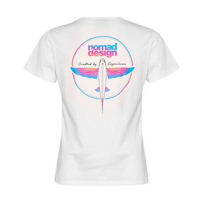 Womens T-Shirt - Flyer White