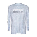 Nomad Design Tech Fishing Shirt - Camo Splice Blue XX Large