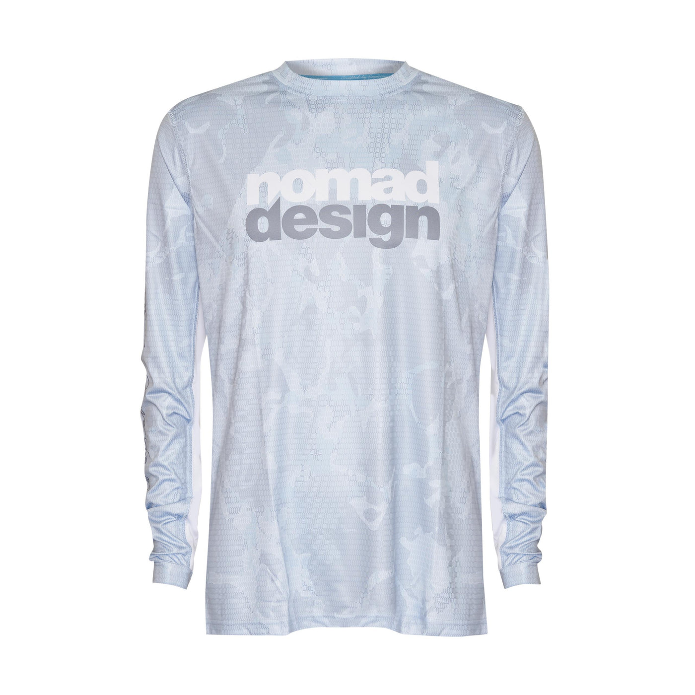 Tech Fishing Shirt - Camo Splice Blue