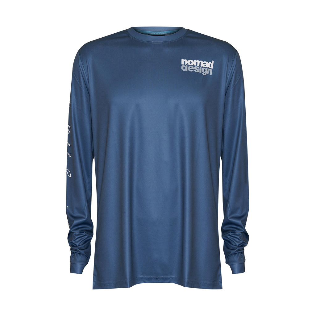 Nomad Design Tech Fishing Shirt - Usual Suspects Gunmetal XXX Large
