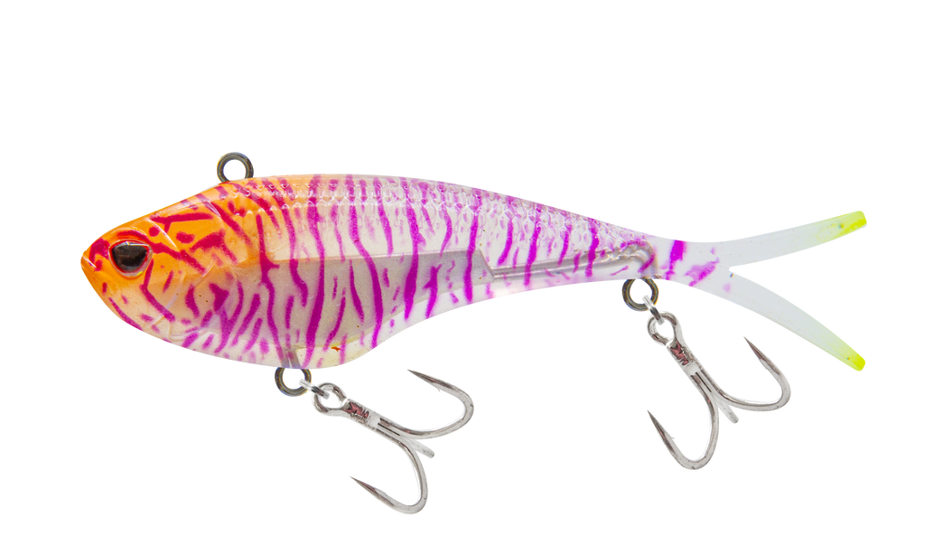 Nomad Design Vertrex Swim 110 Vibe 4-1/3" - 1-1/5oz - Sale Natural Candy Pilchard