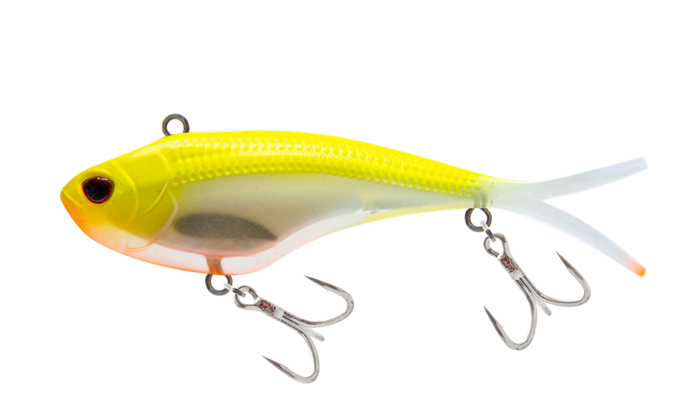 no.0333 羽根のダガーとシックなウッド Nomad Tackle Vertrex Swim 75 Vibe 3