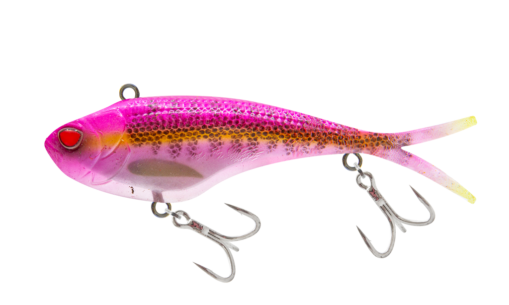 Nomad Design Vertrex Swim 95 Vibe 3-3/4" - 4/5oz - Sale Purple Bandit